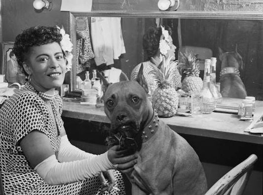 Billie Holiday loved her dog, Mister.