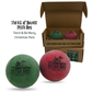 The O.G. of Bounce Fetch Boy Christmas Dog Ball Holiday 2-Pack